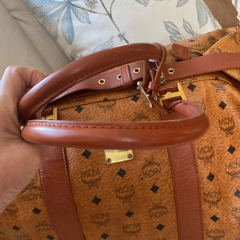 MCM Duffle Travel Bag Final offer - Picture 14 of 17